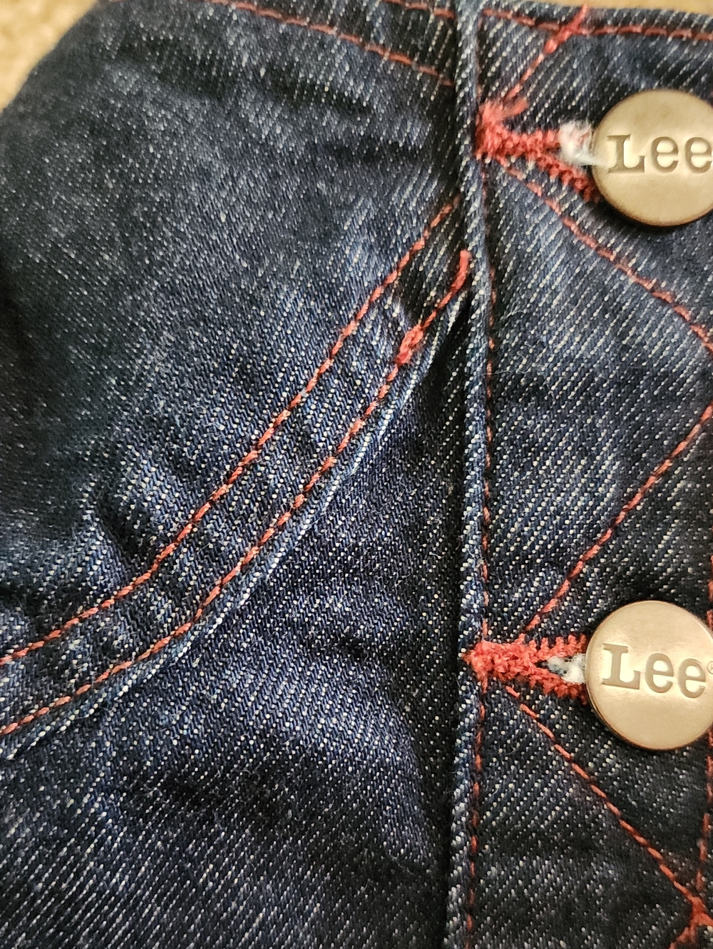 Denim Crop Bustier Top - Blue NWT - Picture 9 of 9